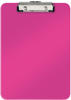 LEITZ Klemmbrett WOW 3971 DIN A4 pink Kunststoff 3971-00-23
