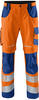 KÜBLER® unisex Warnschutzhose REFLECTIQ orange, kornblau Größe 54