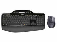 Logitech MK710 Performance Tastatur-Maus-Set kabellos schwarz 920-002420