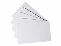 100 DURABLE DURACARD dünn Blanko-Plastikkarten weiß 891402