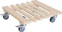 WAGNER design yourself Pflanzenroller GH 0329 Holz hellbraun quadratisch 38,0 x...