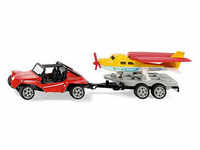 siku Buggy mit Anhänger und Sportflugzeug 10169600000 Spielzeugauto