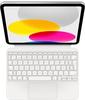 Apple Magic Keyboard Tablet-Tastatur weiß geeignet für Apple iPad 10. Gen...