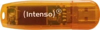Intenso 3502490, Intenso USB-Stick Rainbow Line orange 64 GB, 1 St.