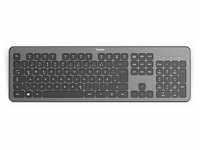 hama KW-700 Tastatur kabellos schwarz, anthrazit 00182611