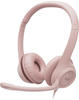 Logitech H390 USB-Headset rosa