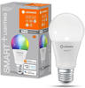 LEDVANCE WLAN-Lampe SMART+ WiFi Classic A60 RGBW E27 9 W matt