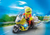 Playmobil® City Life 71205 Notarzt-Motorrad mit Blinklicht Spielfiguren-Set