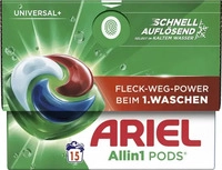 ARIEL UNIVERSAL+ Allin1 PODS Waschmittel Caps, 15 St.
