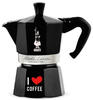 BIALETTI Moka Lovers Espressokocher schwarz, 3 Tassen