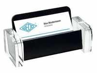 WEDO Visitenkartenhalter Acryl Exklusiv glasklar, für bis zu 70 Visitenkarten