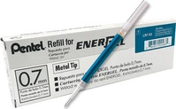 Pentel LR7-_S3X, Pentel EnerGel LR7 Gelschreiberminen t&uuml;rkis 0,35 mm 12 St.