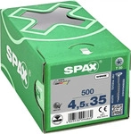 SPAX Universalschrauben T20 Senkkopf WIROX 0191010450355 4,5 mm x 35 mm, 500 St.