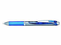 Pentel EnerGel BL80-CX Gelschreiber blau/silber, Schreibfarbe: blau, 1 St.