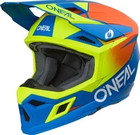 O'Neal 0625-045, O'Neal Oneal 3Srs Kinder Helm Solid V.26 Blue/Neon Yellow Gr&ouml;&szlig;e:
