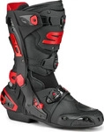 Sidi Rex Air Motorradstiefel, schwarz/rot, Gr&ouml;&szlig;e 40