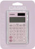 Casio Taschenrechner SL-310 - Solar-/Batteriebetrieb, 10stellig, LC-Display, pink