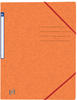 Oxford Eckspannermappe TOPFILE+ - A4, Rückenschild, Karton, orange