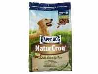 Happy Dog NaturCroq LAMB & RICE 4kg +Überraschung für den Hund (Rabatt für