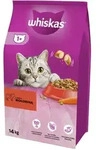 WHISKAS Adult 14 kg - Trockenfutter f&uuml;r ausgewachsene Katzen, mit leckerem