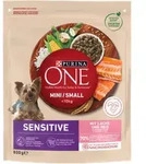 PURINA ONE Mini Delicate Lachs, Reis - Trockenfutter f&uuml;r Hunde - 800 g
