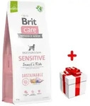 BRIT CARE Sustainable Sensitive Insect & Fish 12kg + &Uuml;berraschung f&uuml;r den Hund