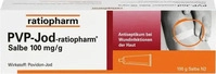 PZN-DE 07260431, PVP JOD ratiopharm Salbe 100 g Salbe 0.1 kg, Grundpreis: &euro;