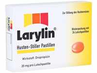 PZN-DE 04960257, ROBUGEN Larylin Husten-Stiller Lutschpastillen 24 St, Grundpreis: