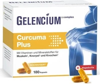 PZN-DE 18813181, Heilpflanzenwohl GELENCIUM Curcuma Plus 180 St Kapseln 0.093...