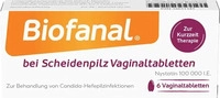 PZN-DE 16011141, Dr. Pfleger Arzneimittel Biofanal bei Scheidenpilz 6 St