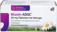 PZN-DE 19427474, Zentiva Pharma Bilastin ADGC 20 mg 50 St Tabletten, Grundpreis: