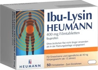 PZN-DE 18455020, HEUMANN PHARMA & . Generica Ibu-Lysin HEUMANN 400 mg 50 St