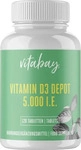 PZN-DE 18237613, Vitabay CV vitabay Vitamin D3 Depot 5000 I.E. 120 St Tabletten 0.017