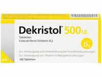 PZN-DE 10068921, MIBE Arzneimittel DEKRISTOL 500 I.E. Vitamin D3 Tabletten 100 St,