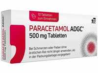 PZN-DE 17502473, Zentiva Pharma PARACETAMOL ADGC 500mg Tabletten 10 St, Grundpreis: