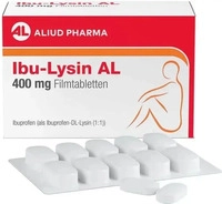 PZN-DE 18021244, ALIUD Pharma Ibu-Lysin AL 400 mg Filmtabletten bei akuten Schmerzen