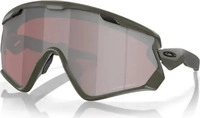 Oakley FS0043754, Oakley Brille Windjacket 2.0 matte olive / Prizm Snow black