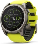 Garmin 010-02907, Garmin Fenix 8 Solar Sapphire Graphit/Titanium Titan 51 mm