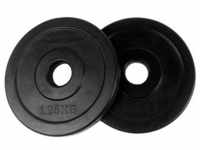 Tunturi Gewichtsscheiben Gummi - 0,5 bis 20 kg - 2 x 1,25 kg