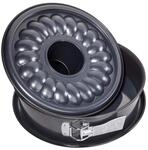 Zenker Springform mit Flach- & Rohrboden inkl. Auslaufschutz Deluxe, &Oslash;26cm