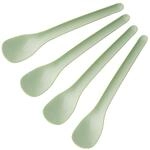 Fackelmann Eierl&ouml;ffel Eco, 14cm, 4 St., gr&uuml;n