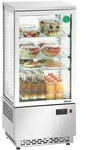 Bartscher Mini-K&uuml;hlvitrine 78 L Edelstahl