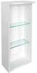 Fackelmann Oxford Badregal 30 cm 3 F&auml;cher Wei&szlig; - Badm&ouml;bel
