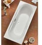 Ottofond Rechteckbadewanne Madera 180 x 80 wei&szlig; - Badewanne