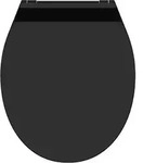 Sch&uuml;tte WC-Sitz Schwarz Slim Black mit.. - Schwarze Bad-Ausstattung