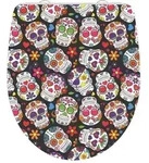 Sch&uuml;tte Duroplast HG WC-Sitz CRAZY SKULL, mit.. - Sch&uuml;tte WC-Sitze