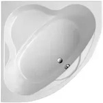 DM-Ott Duschmeister SET 2 Eckbadewanne 140 x 140 wei&szlig;.. - Badewanne