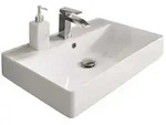Fackelmann Aufsatzwaschbecken Vaida 61 cm - Badkeramik