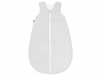 Jersey Sommerschlafsack, grau mit weißen Sternen, 62 cm