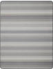 Wohndecke Lines, grau, 150 x 200 cm